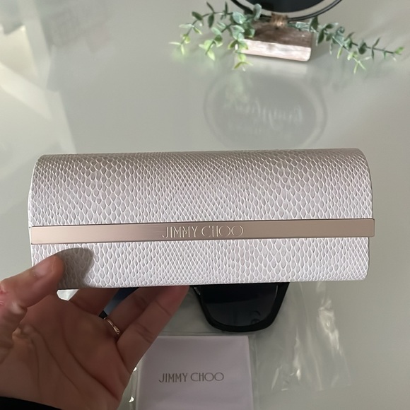 New, authentic jimmy choo women's Rikki/G/S 55mm sunglasses - Picture 12 of 14